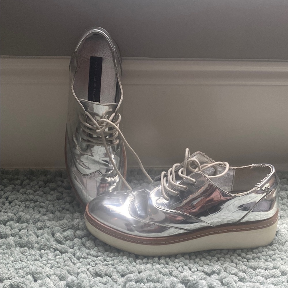Steve Madden Silver Women's Shoes